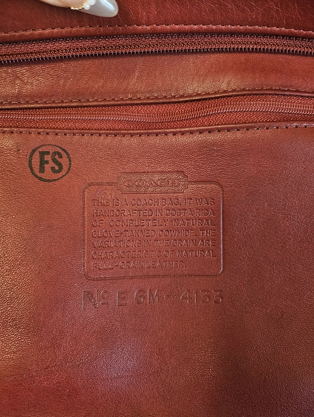 Coach Vintage Soho Waverly Hand Bag Red - Picture 4 of 7